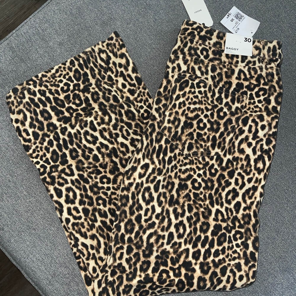 Leopard Print Pants